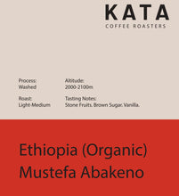 Load image into Gallery viewer, Ethiopian Mustefa Abakeno  (Organic)
